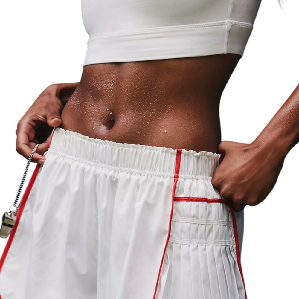 FP Movement Easy Tiger Shorts White Combo in Size Medium - Picture 7 of 7